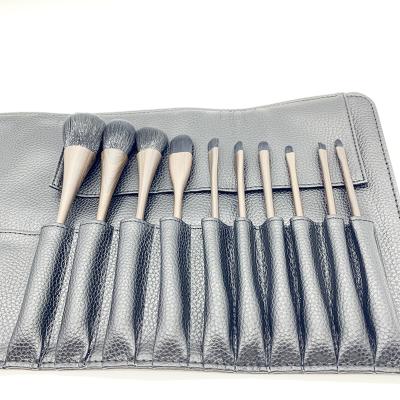 China Angular Blush Private Label Wholesale High Quality Cheap Vegan Makeup Brushes Luxury Packaging for sale