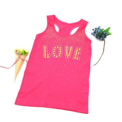 China 2022 Customs QUICK DRY Warm Print Breathable Vest For Ladies Seamless Soft Vest For Women Solid Color Vest For Lady for sale