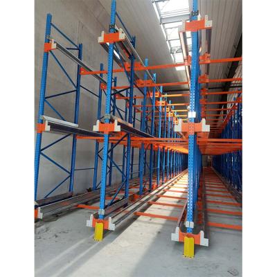 China Corrosion Protection Factory Supply Heavy Duty Warehouse Radio Pallet Shuttle Rack for sale