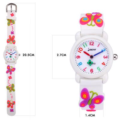 China Wholesale Custom Made Manufacturer Free Sample Water Resistant Lovely Fashion Cartoon Kids Baby Girl Watchs Cartoon Children Quartz Watch for sale