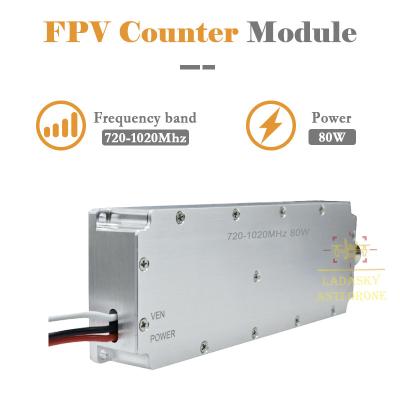 Cina 80W 50W-100W Modulo anti-drone Lora, Modulo Fpv contatore 720-1020mhz in vendita