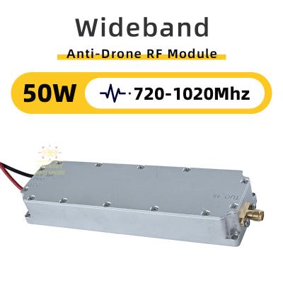 China 720-1020MHz 50W GaN Module Anti Drone Anti Fpv Anti Dji Anti Autel Fpv Suppresor 700-1000MHz RF Module for sale