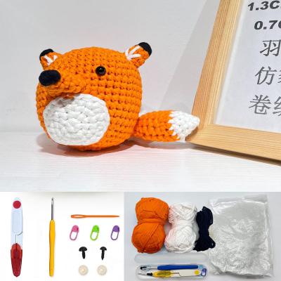 China High quality seven craft cute tep-by-step crochet kit for beginners in this video for sale