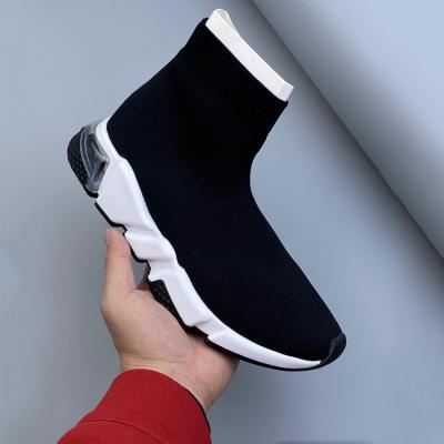 China Fashion Trend Balaciaga Speed Women Running Sports Cushion Socks Shoes Speed Balenciago Clear Sole Sneaker for sale