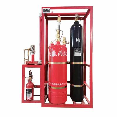 China Elektrisch handmatig starten FM200 zuigerstroomsysteem voor omgevingstemperatuur 0-50C Te koop