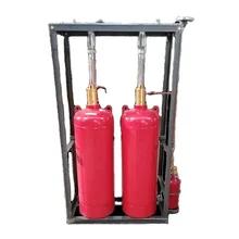 China Sistema de red de tuberías rojo FM200 con presión de almacenamiento de 5,6Mpa Protección contra incendios segura en venta