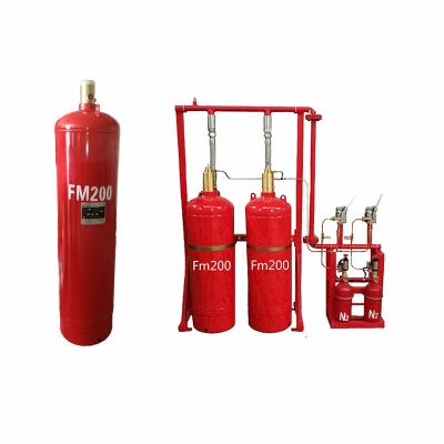 China 4.2MPa FM200 Sistema de red de tuberías Alta densidad de llenado de seguridad Extinguir ¥950kg/M3 en venta