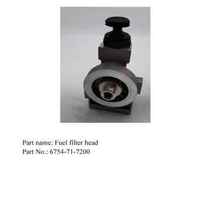 China PC200-8 S6D107 Filter Head 6754-71-7200 Excavator Gasoline Engine Spare Parts For Excavator for sale