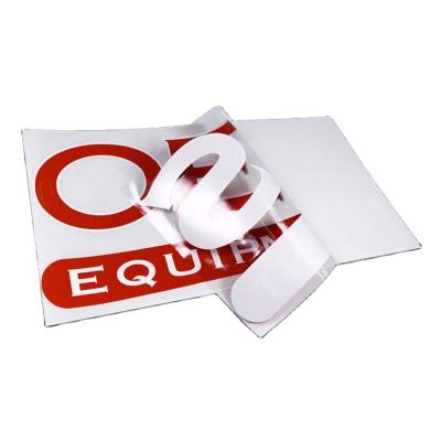 China Premium Waterproof Vinyl Logo Lettering Window Labop UV Waterproof Decal Transfer Sticker for sale