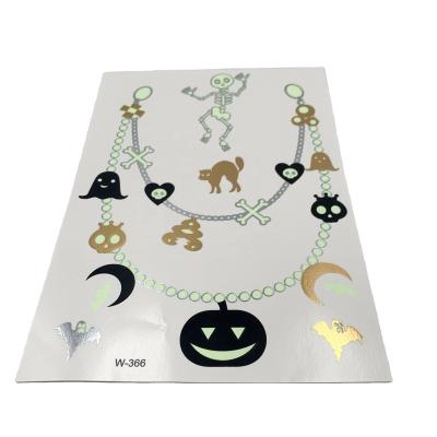 China Waterproof+Eco-friendly Custom Design Vinyl Window Glowing In Dark Stickers for sale