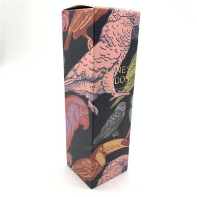 China Recycled Materials Custom Printed Logo Small White Cardboard Packaging Gift High Quality Paper Box For Bottle for sale