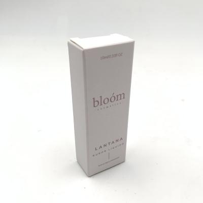 China Recycled Materials Custom Design Logo Small White Cardboard Packaging Cheap Cosmetic Paper Gift Box For Packaging for sale