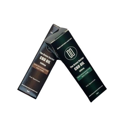 China Recyclable Custom Design Essential Oil Bottle Paper Cosmetic Packaging Box for sale