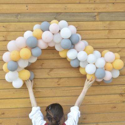 China 5 inch foil balloon happy birthday party wedding birthday party background decoration/party/party decoration for sale