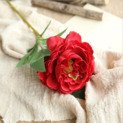 China Peony simulation flower wedding decoration artificial flower peony party supplies decorative items for sale