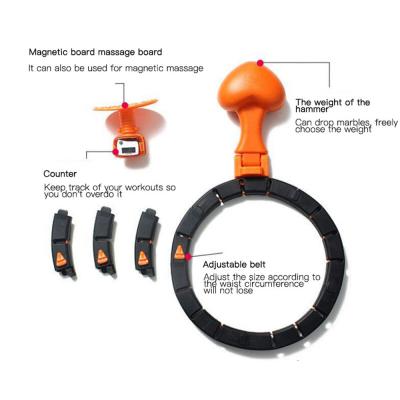 China Soft/Tik Tok Same Smart Circle Portable/Detachable Won' Fall Circle Belly Belly Abdomen Weight Loss Flexible/Portable/Detachable Slim Waist for sale