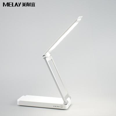China Contemporary Foldable LED Charging Desk Lamp With Power Bank for sale