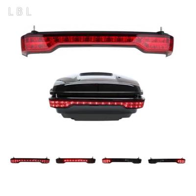 China High Quality Pp+abs Motorcycle Flow Glow LED Tail Brake Turn Light For Harley for sale