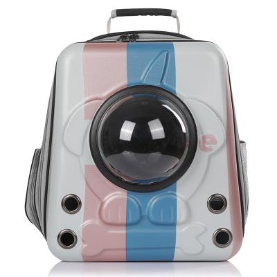 China Amazon Breathable Hot Sale Large Space Folding Outdoor Pet Cat Dog Carrier Backpack Bag for sale
