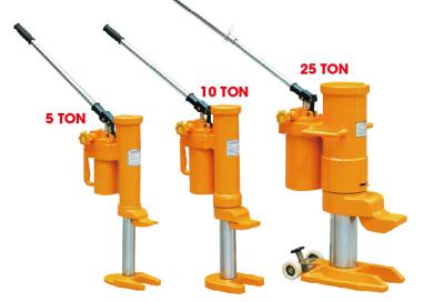 China 10 Ton High Lift Hydraulic Jack With Protected Against Overloading CE , Removable Pump Lever for sale