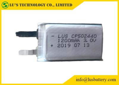 Chine Li-MnO2 remplacement CR14250 de batterie au lithium de la batterie 1200mAh 3.0V CP502440 à vendre