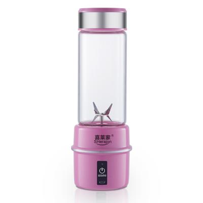 China Mincing Cutting Mini Pocket Juicer USB Electric Portable Rechargeable Fruit Juicer Grinding Vegetable Meat Grinder for sale