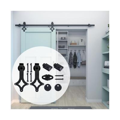 China China supplier waterproof steel wholesale for cabinets black powder coated bifold door hardware for sale