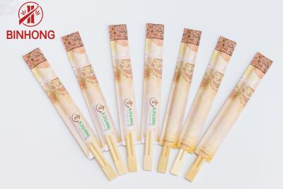 中国 製造業者の注文のロゴは使い捨て可能なタケ箸を印刷した 販売のため