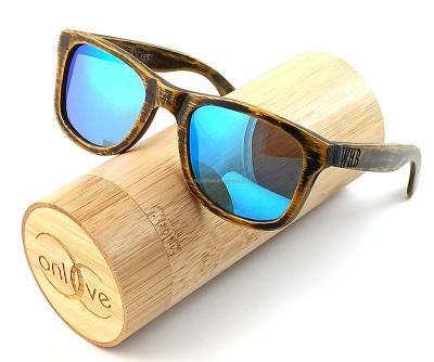 China Fashion Sunglasses Bamboo Wooden Sunglasses Drop Shipping Bamboo Sunglasses Stained Bamboo Sunglasses for sale