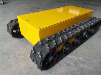 China Tren de aterrizaje cargado de la pista de la correa eslabonada 200kg con el motor eléctrico de 48V 1.5KW en venta
