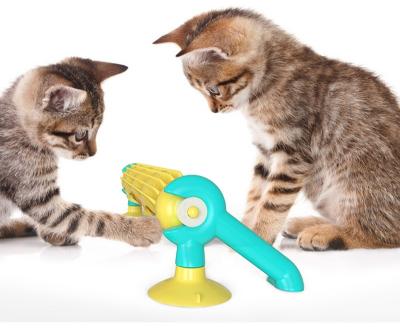 China Viable Cat Toy Interactive Rolling Tunnel with Catnip Ball and Glow Ball for sale