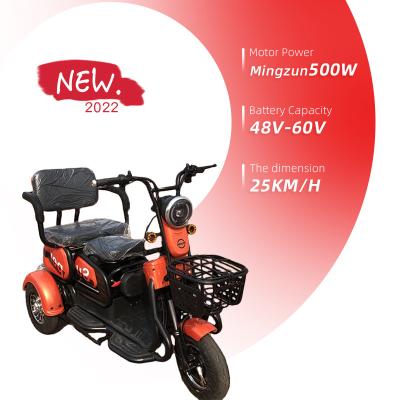 China 2022 New Product Ideas OEM Electric Cheap High Speed Three Wheel Electric Trike Passenger Trike For Adults for sale