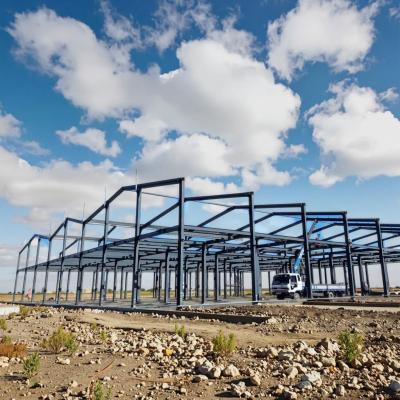 China Almacén de estructuras de acero de alta calidad/almacén de estructuras industriales de acero en venta