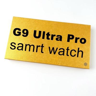 China GPS Navigation New Arrivals Smart Watch G9 Ultra Pro With 3 Straps Reloj Series 8 9 Smartwatch G9Ultra Pro for sale