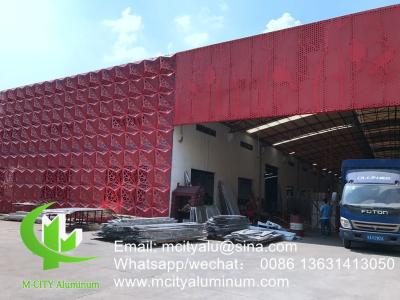 China 3d aluminum panel facade wall cladding panel exterior building cover for building outdoor face for sale