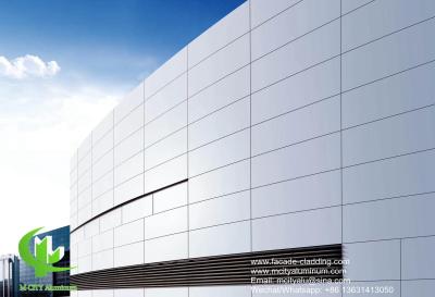 China aluminum panel fluorocarbon aluminum solid panel curtain wall for facade cladding for sale