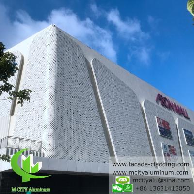 China Architectural Facade Aluminum Cladding Sheet 1200x2400mm 3mm Thickness for sale