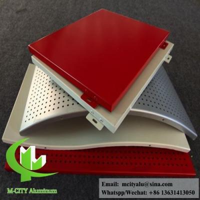 China Solid aluminum cladding powder coating for building wall cladding for sale
