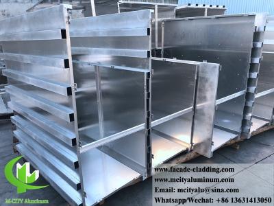 China China 3003 3mm metal aluminum panel powder coated aluminum solid panel curtain wall for facade cladding for sale