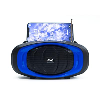 China None straining large sound portable wholesale outdoor speaker radio 66mm mp3 music player with buit-in handle for sale