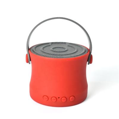 China None 2021 New Wireless Mini Card Subwoofer Gift Custom 52mm Outdoor Stretching Speaker With Hand Rope for sale