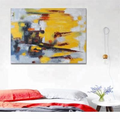 China Abstract Wall Art Abstract Painting By Numbers Hotel Decoration Bedroom for sale