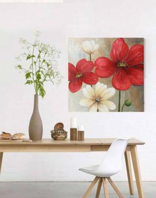 China Modern Art Canvas Vintage Painting Home Decoration Handmade Still Life for sale