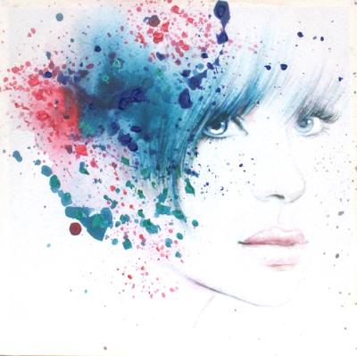 China Modern Oil Art Painting Colorful Beauty Design Handmade for sale