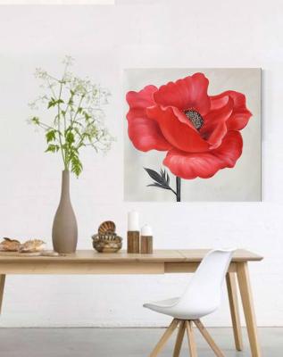China Pure Hand Painted People Modern Realism Canvas Art Painting for sale