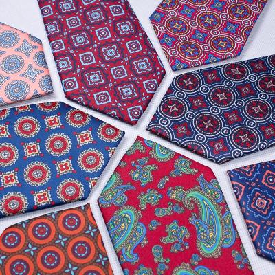 China Wholesale Polyester Tie Digital Printed Polyester Printing Cheapest Printing Mens Ties Neckties for sale
