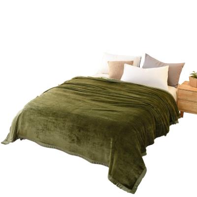 China Best Quality Anti-Static Super Soft Cheap Polyester Plush Fleece Blankets Custom 100% Plush Fleece Throw Blankets for sale