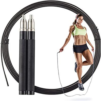 China New Design Fast Speed Customize Pe Handle Wholesale And Bundled AB Wheel Roller Weighted Led Jump Rope for sale