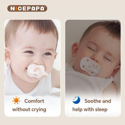 China NICEPAPA COMPANION Bpa-Free Pacifier Air Pressure Self-Adjustment 6+ Months With Pacify Clip Storage Box for sale