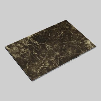 China Fireproof Aluminum Honeycomb Composite Panel White Black Stripes Acp Construction for sale